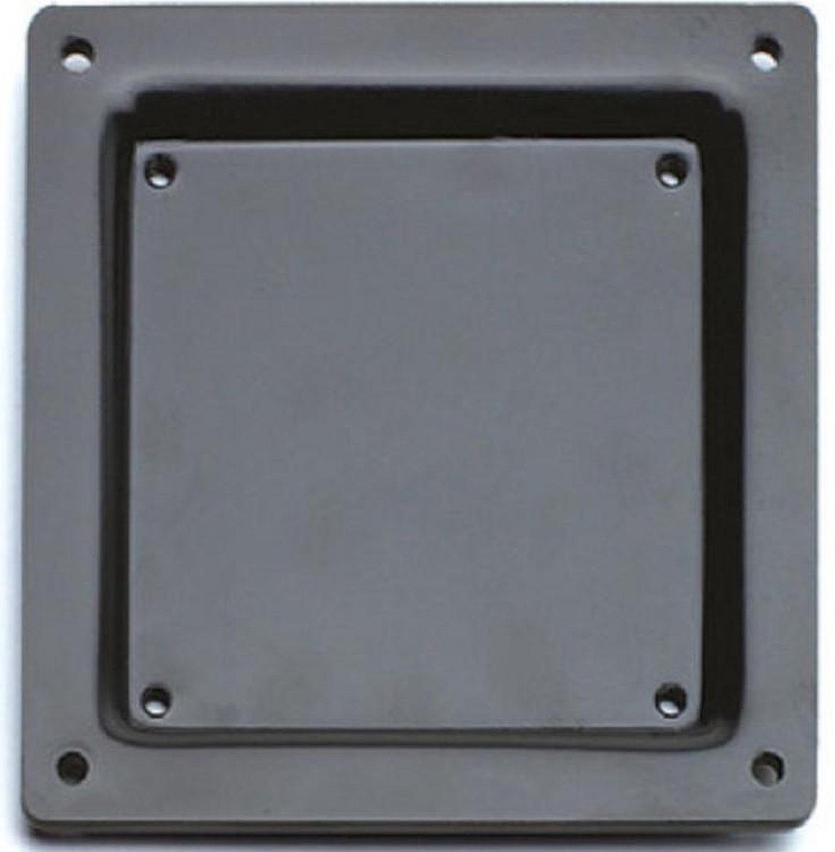 Allteq - VESA adapter - 75 naar 100 - Zwart