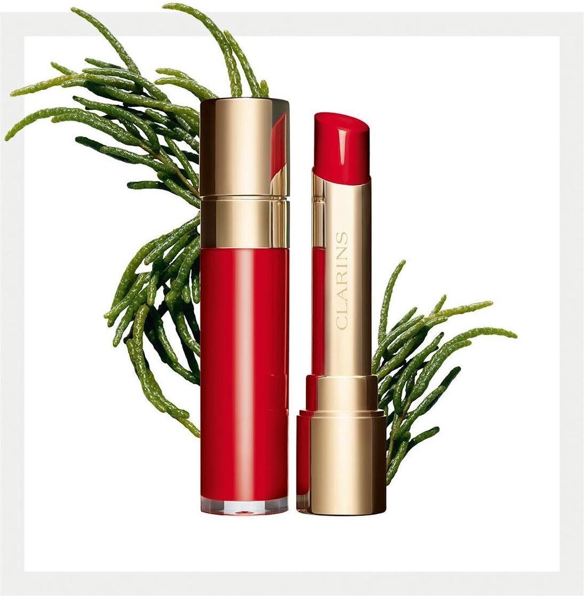 Clarins - Joli Rouge Lacquer Lip Stick (L)