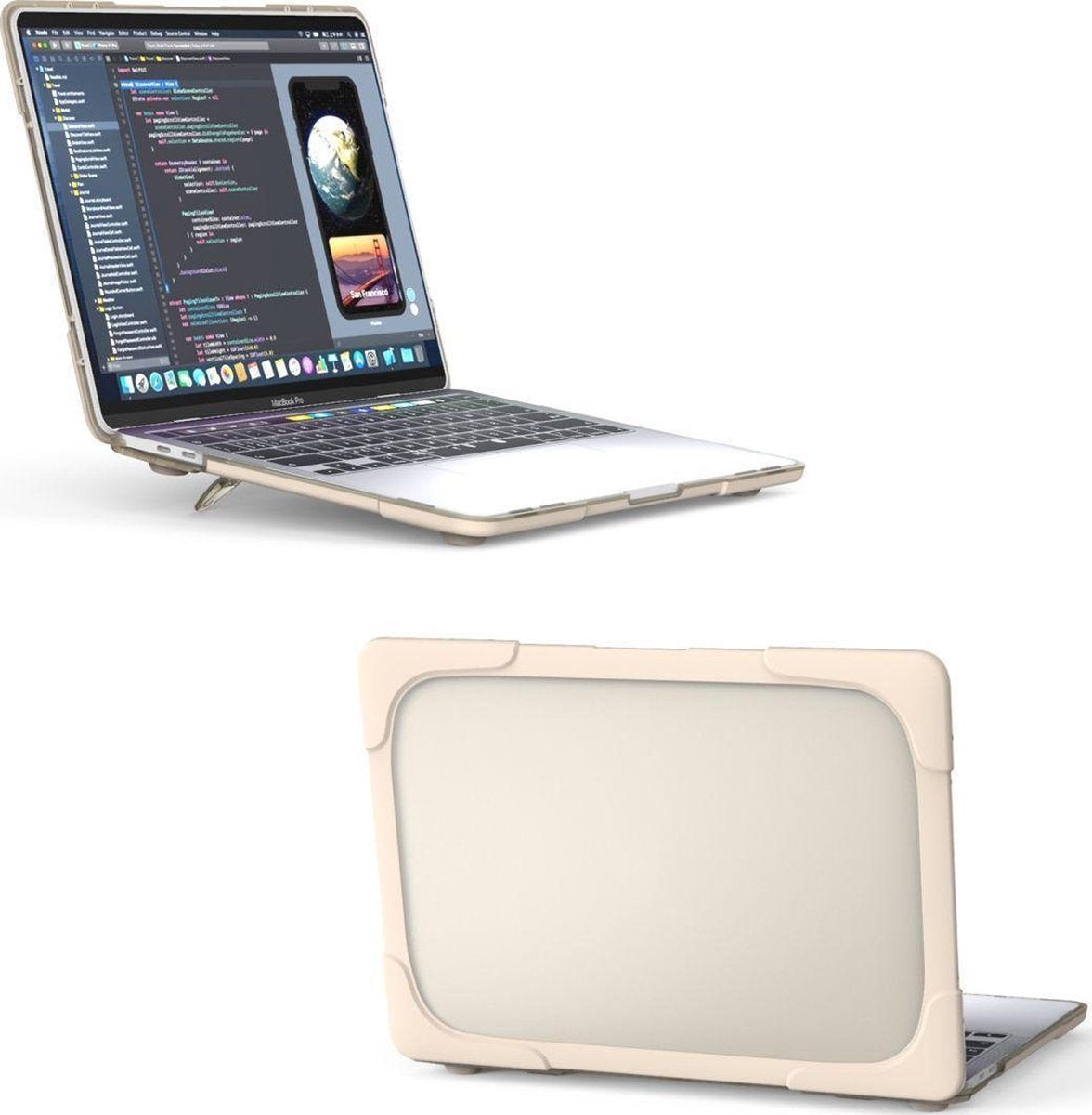 Mobigear Shockproof Case voor de MacBook Pro 13 inch A2251
