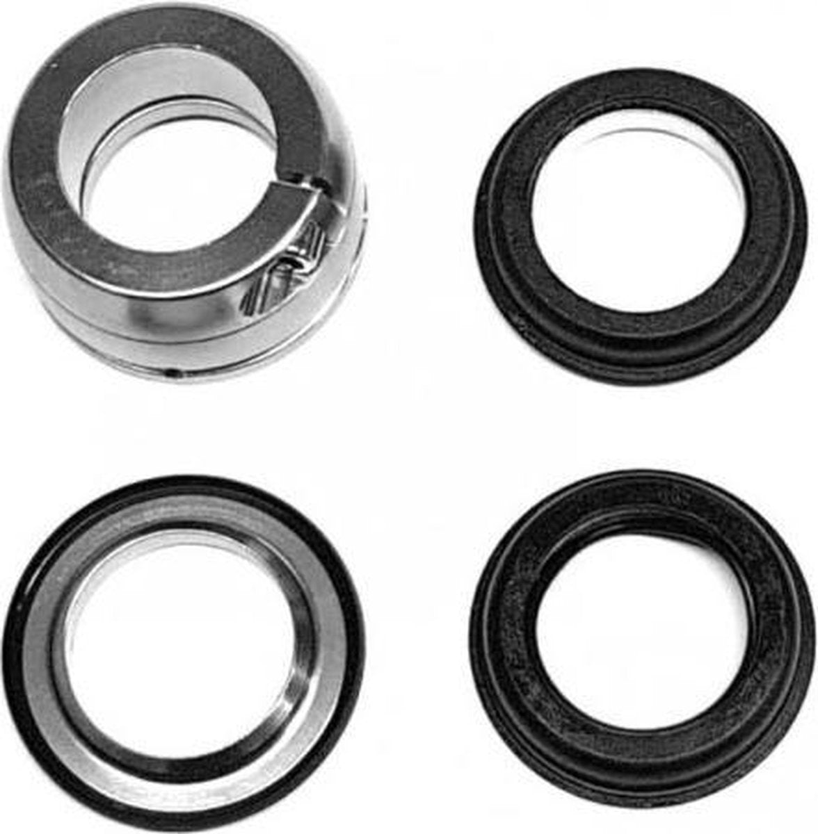 Gazelle Balhoofdstel Ahead Aluminium 1 1/8 Inch Zilver