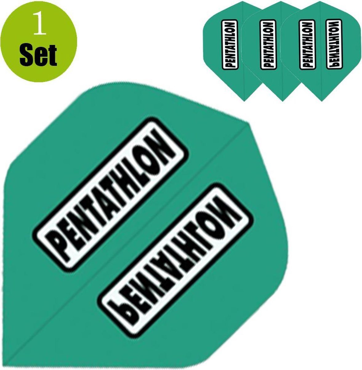 Pentathlon Dartflights - Jade- ()