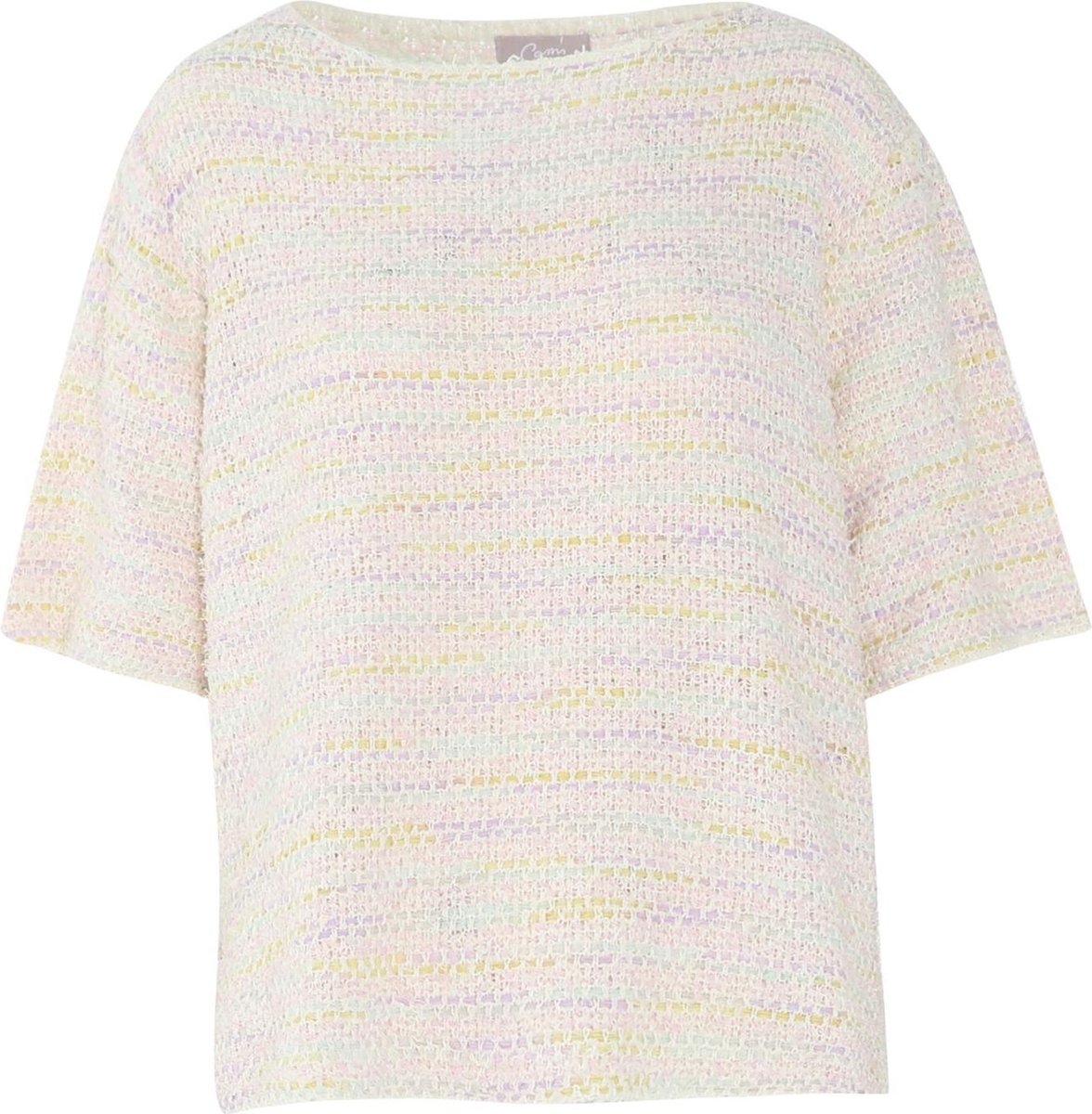Cassis - Truitje in tweedtricot - Roze