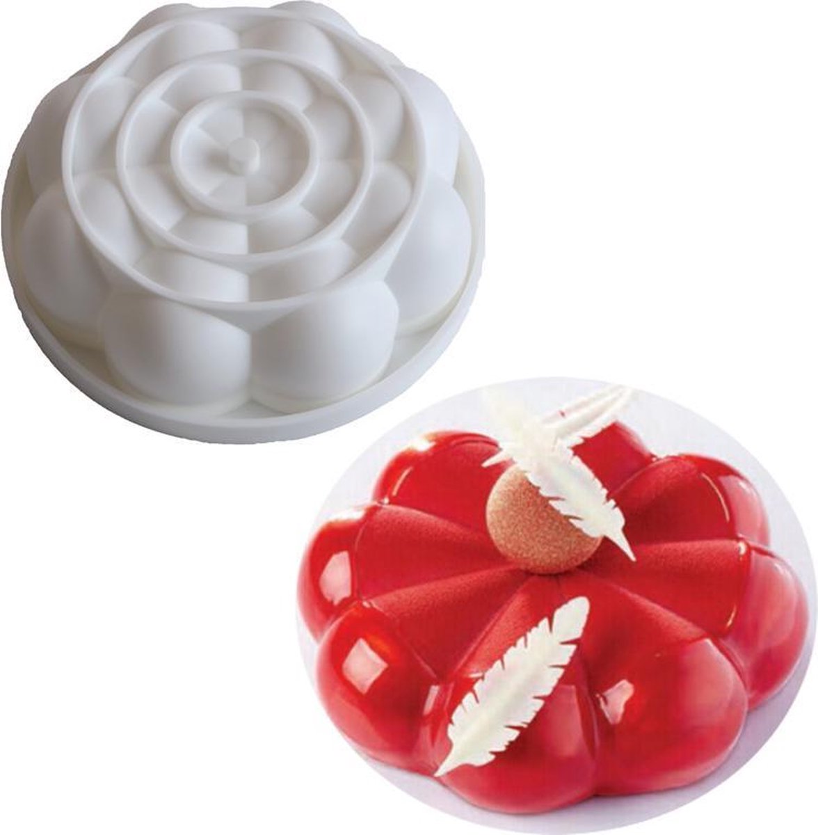 Cakevorm- bakvorm- taartvorm- bakvorm siliconen- cake vorm