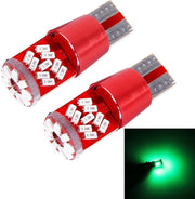 2 STUKS T10 5W 27 SMD-3014 LED's Auto-opruimingslichtlamp