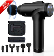 Bintoi® M4 Pro Massage Gun - Massage Pistool Met Lange Batterijduur - Full Body Sport en Relax Massage - Verminder Spierpijn - Met Opbergzak Cadeau