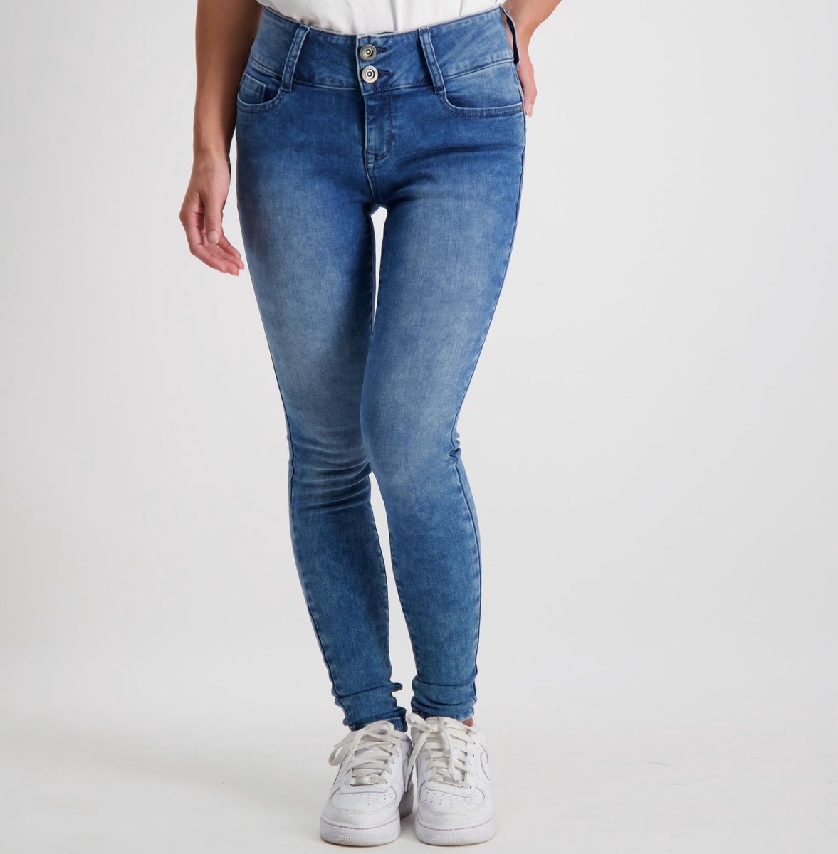 Cars Jeans Jeans Amazing Super skinny - Dames - Stone Used - (maat: 29)