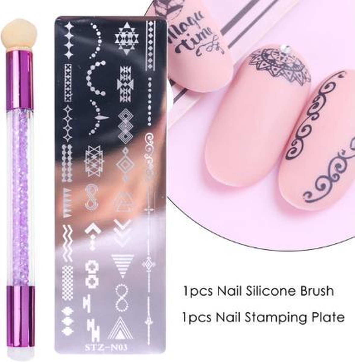 Nagellak Stempelset Easy Stamp 03