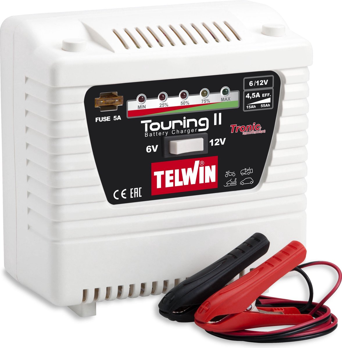 Acculader TOURING 11 230V 6V/12V