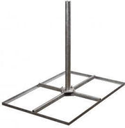 Blueqon KAT4060 Vaste Tegelvoet 120 CM | 76 Ø  - Antenne Montagebeugels