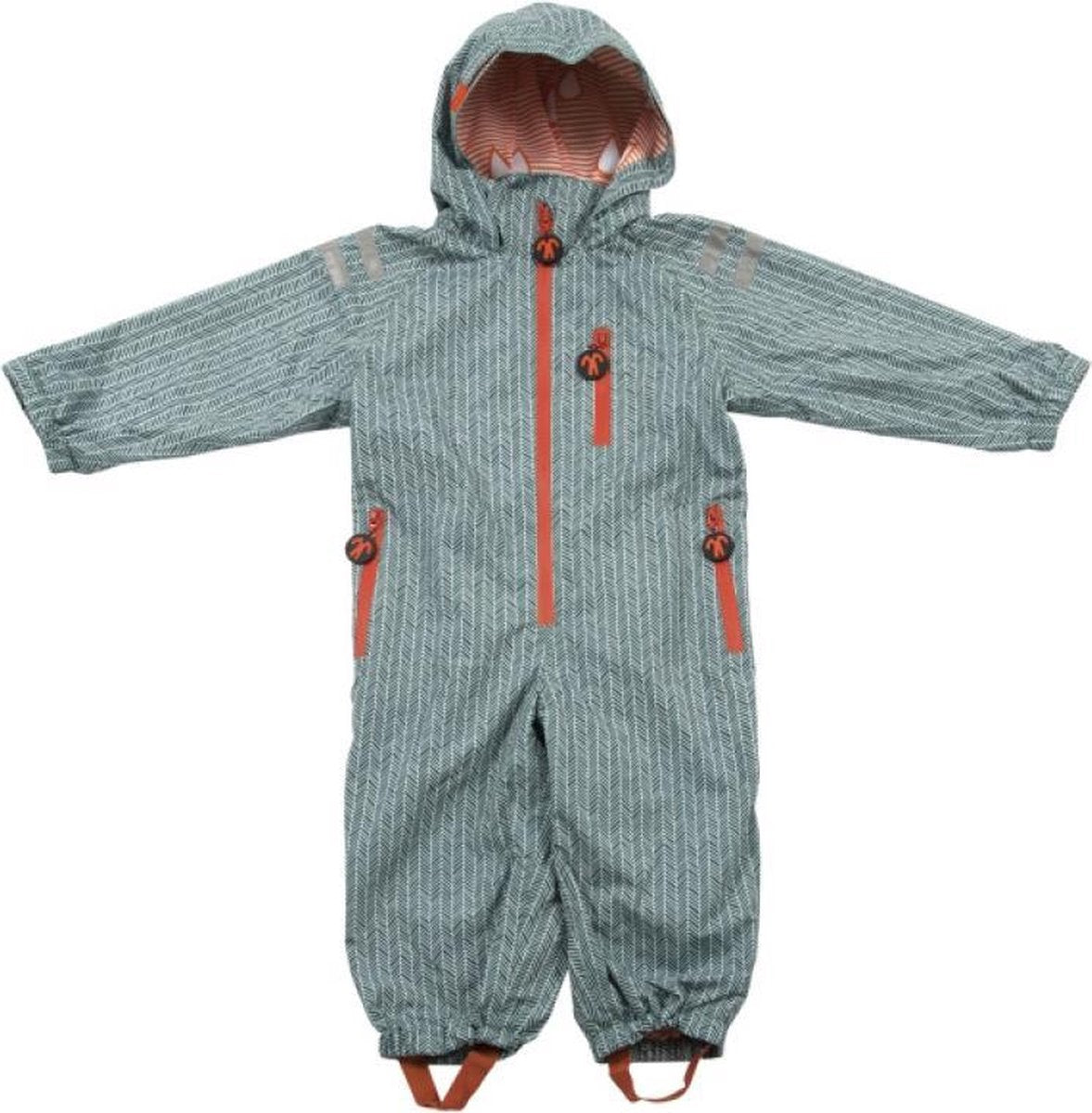 Ducksday regenpak voor kinderen unisex - Manu - 104/110