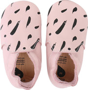 Bobux babyslofjes blossom black paint trims loafer - maat 22