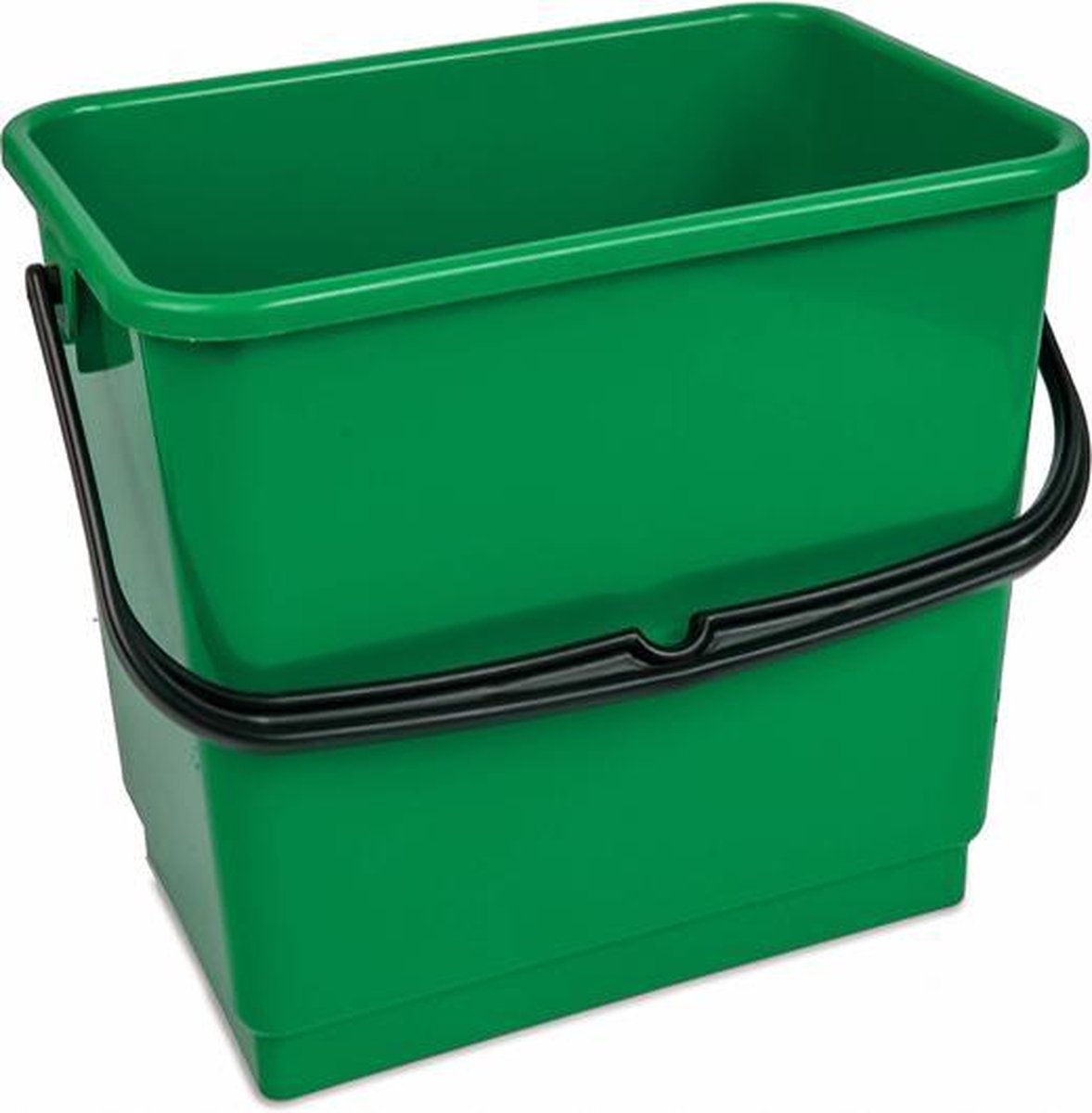 Kunststof emmer 6 liter groen