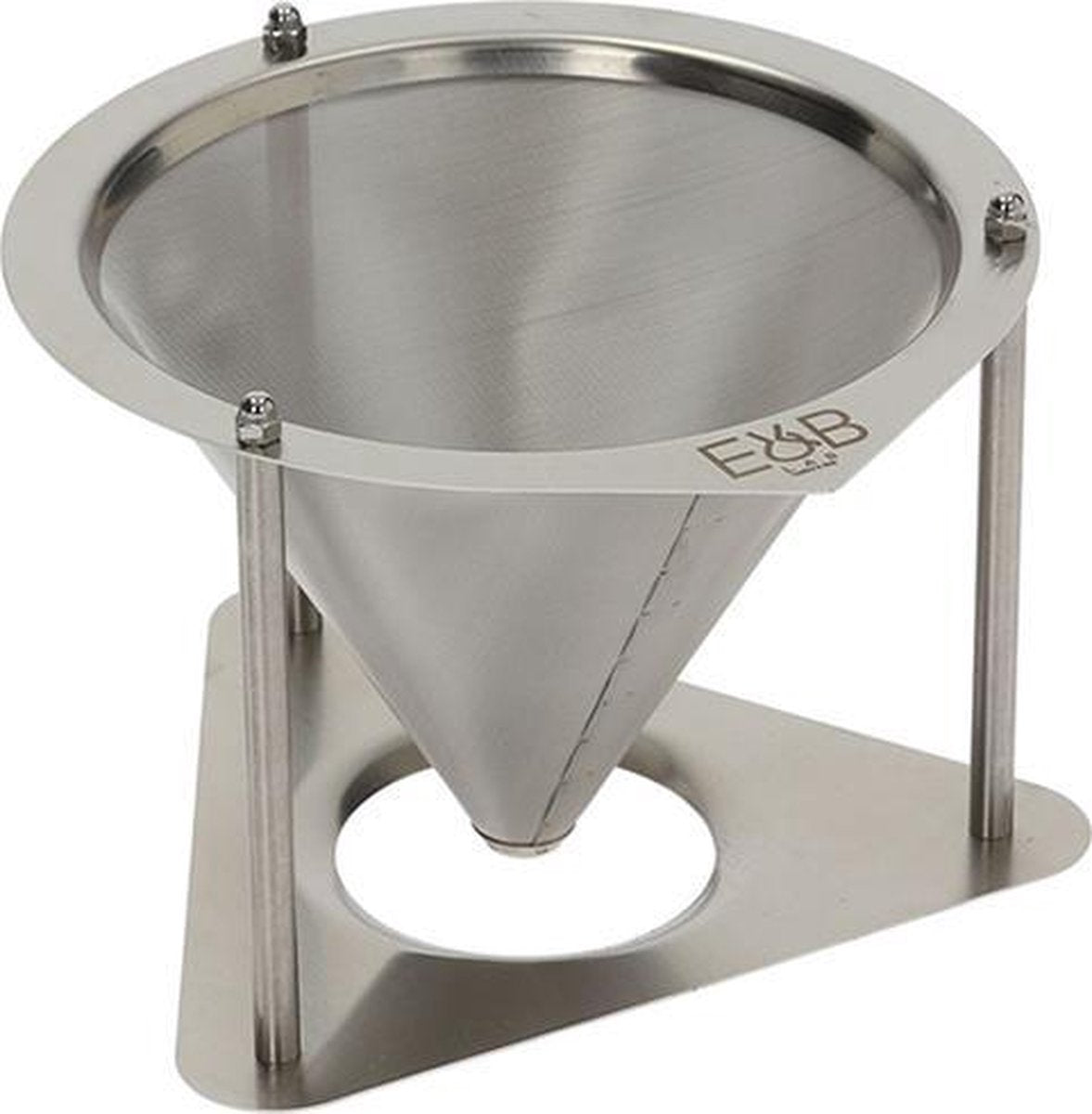 E&B LAB Dripper V60 RVS Koffie Filter 35 micron
