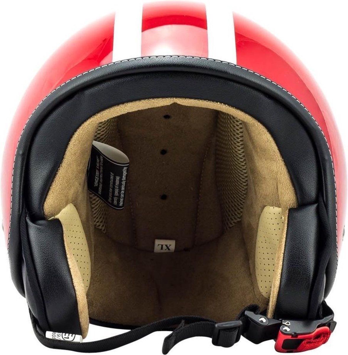 SOXON SP-302 RED Star alle ECE helmen goedgekeurd voor motor en scooter