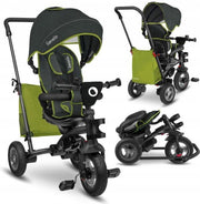 Lionelo Driewieler - Tricycle 2 in 1 Tris - Lime Green