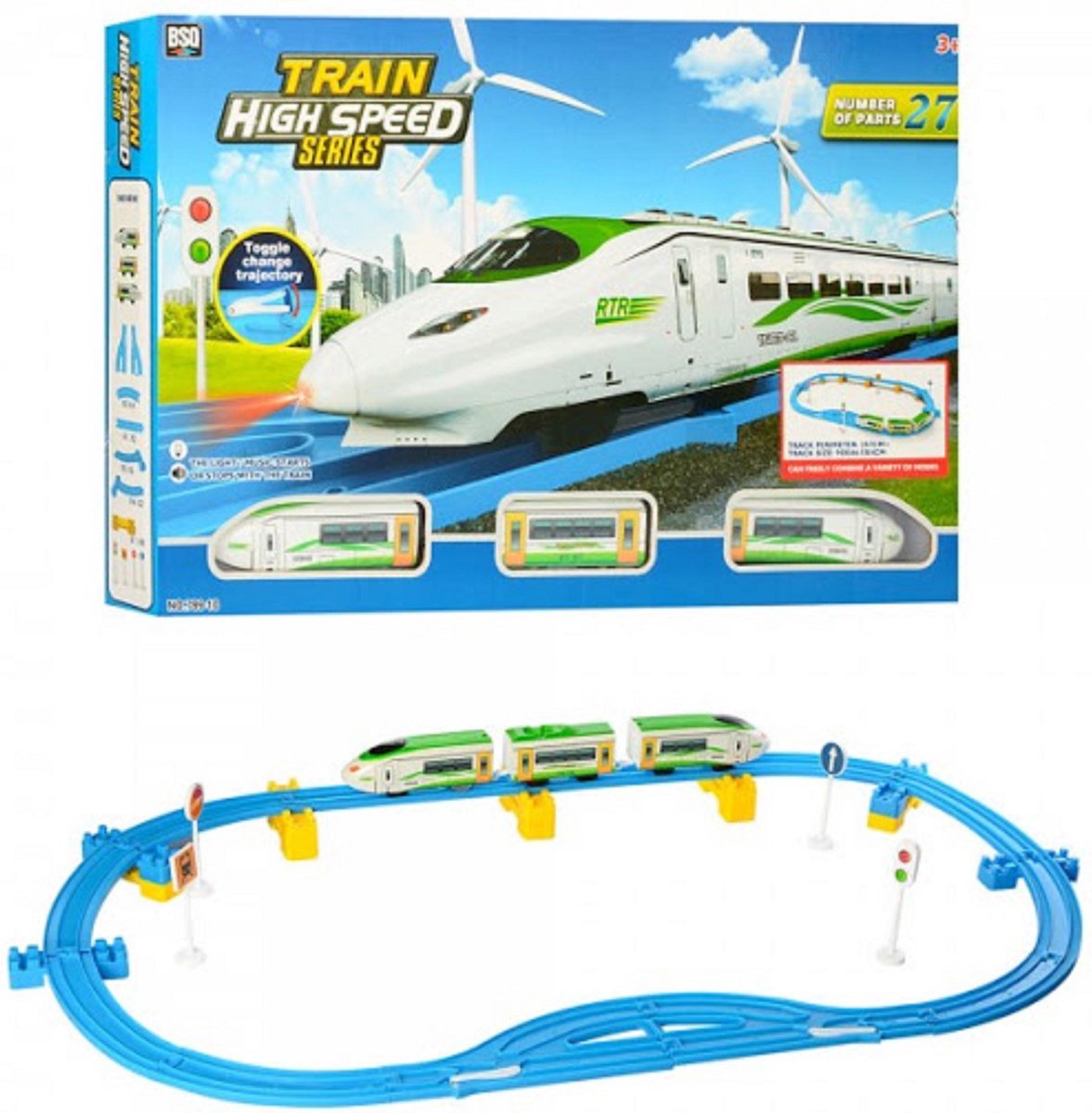 Train High Speed Series NO789-10
