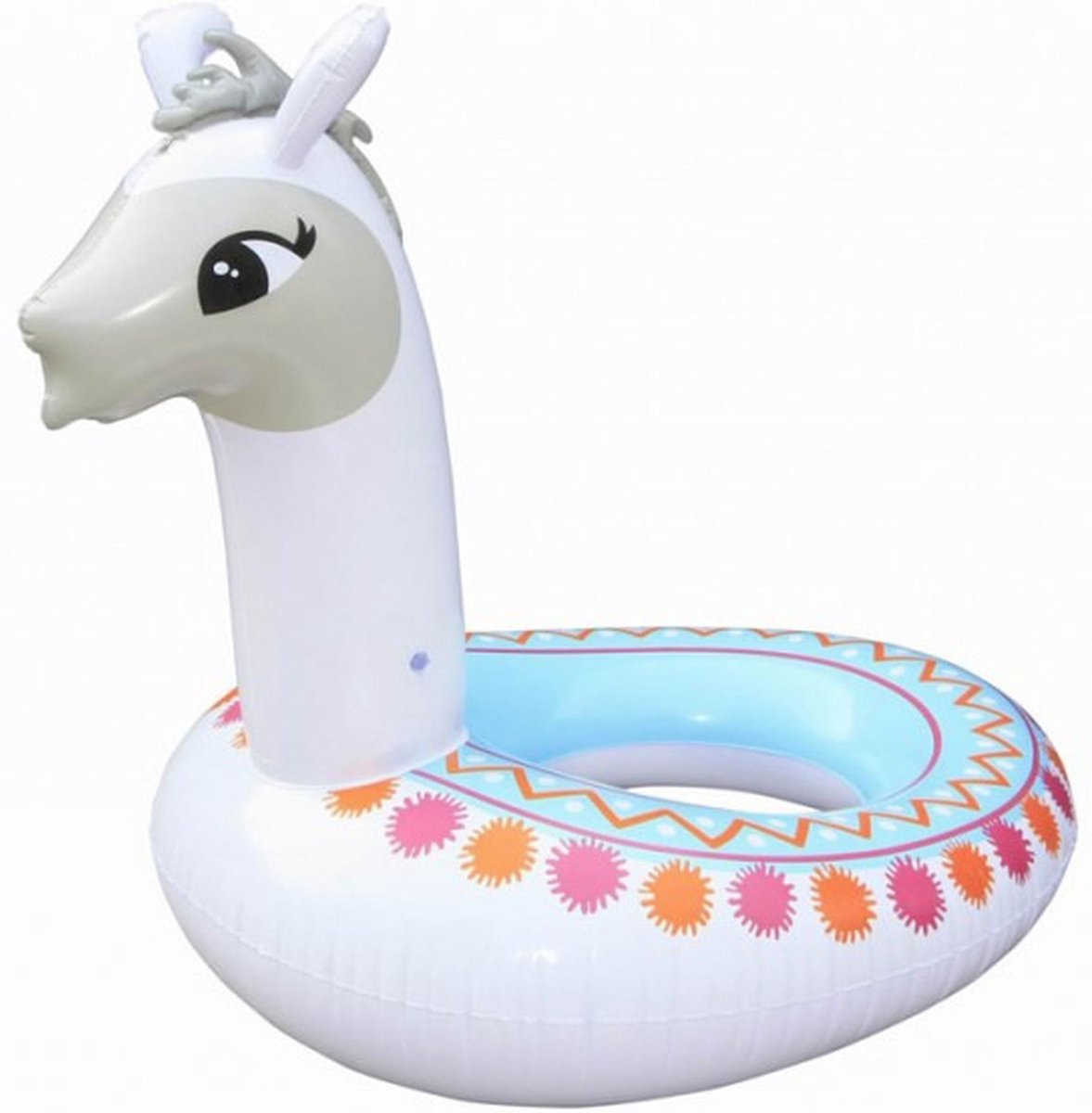 Opblaasbare lama/alpaca zwemband/zwemring 95 cm speelgoed - Buitenspeelgoed waterspeelgoed