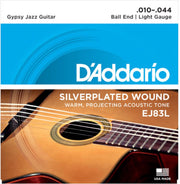 Gypsy Jazz snaren EJ83L 10-44 zilverplated wound