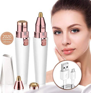 Beautyloves wenkbrauw trimmer - USB oplaadbaar - Precisietrimmer - Epileerapparaat - Wenkbrauw scheermesje