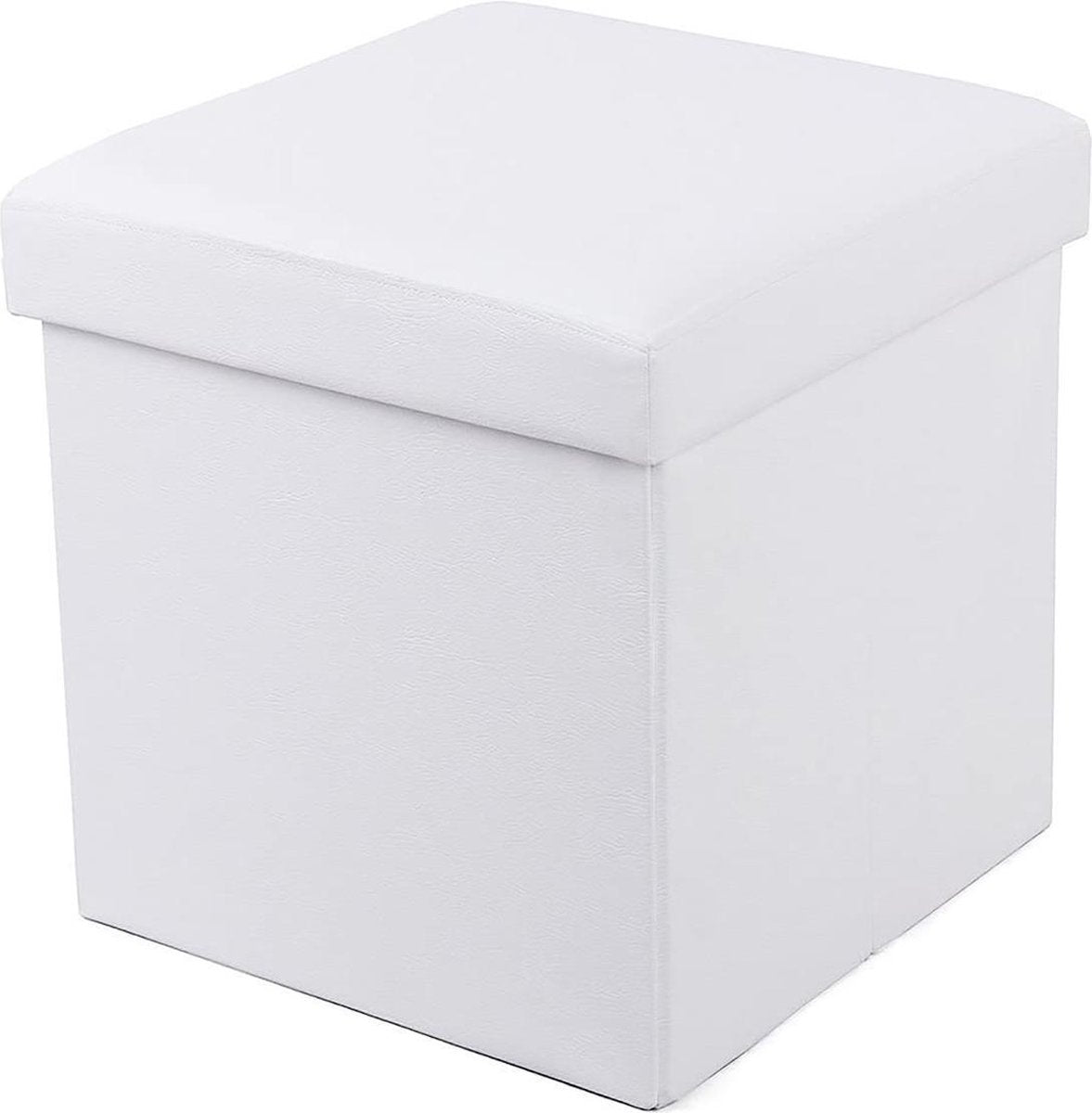 Hoppa! meubel met opslag ruimte - Wit - MDF - 38 x 38 x 38 cm