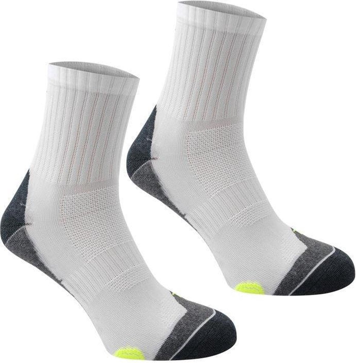 Karrimor Hardloopsokken (2 paar) - Unisex -Wit - 41-46