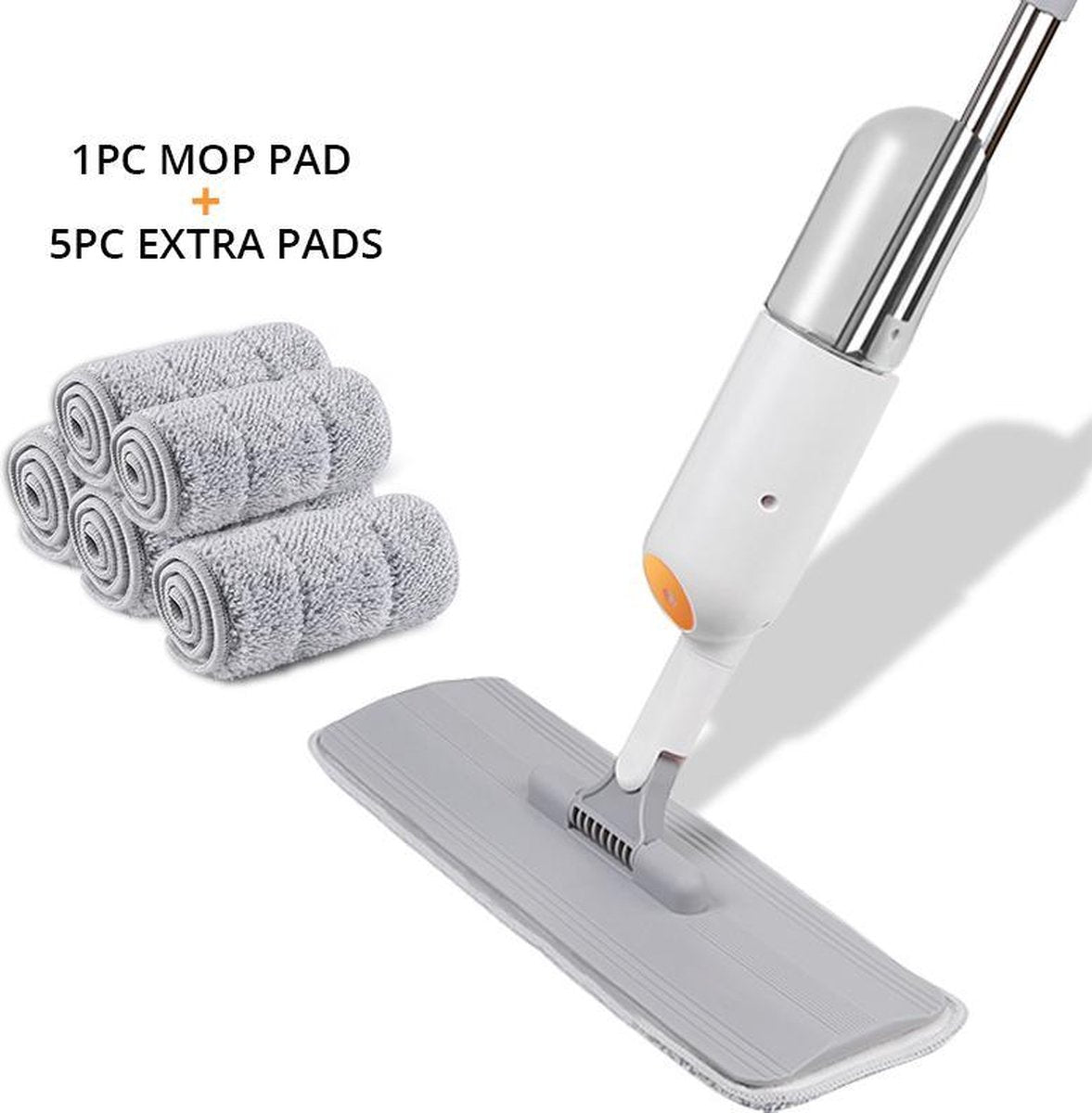 TBG Hand Spray Mop Vloer Huis Cleaning Tools Mop Voor Wassen Vloer Lui Platte Vloer Cleaner Mop Met Vervanging Microfiber Pads With 6PCS Mop Pads