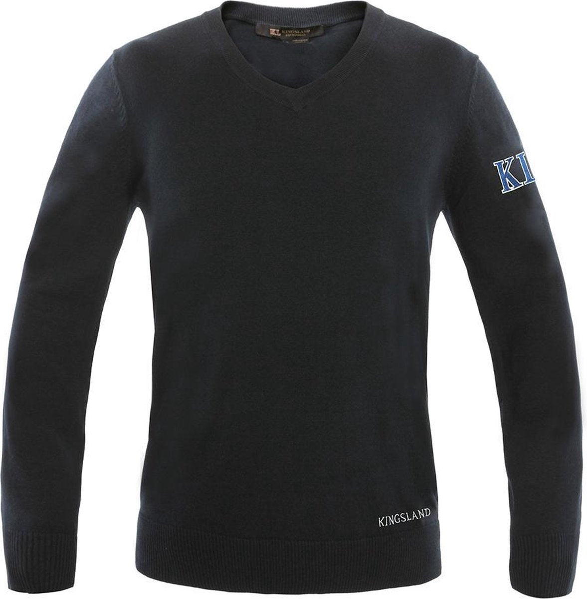 Kingsland - klassieke trui - heren - navy - XL