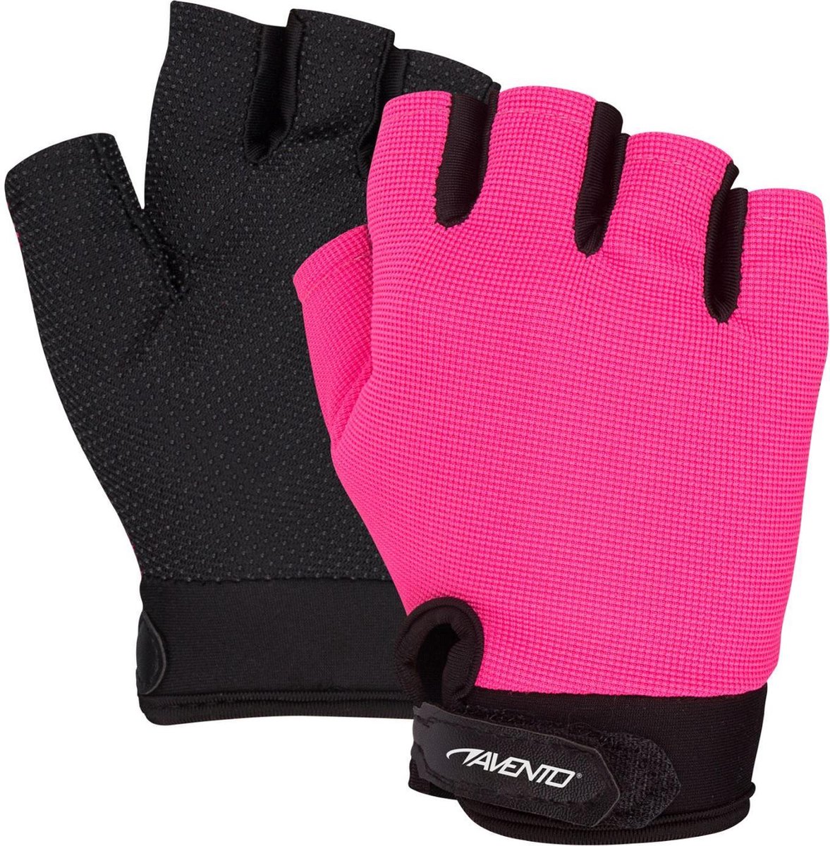 Avento Fitness Handschoenen Mesh - Roze/Grijs - L/XL