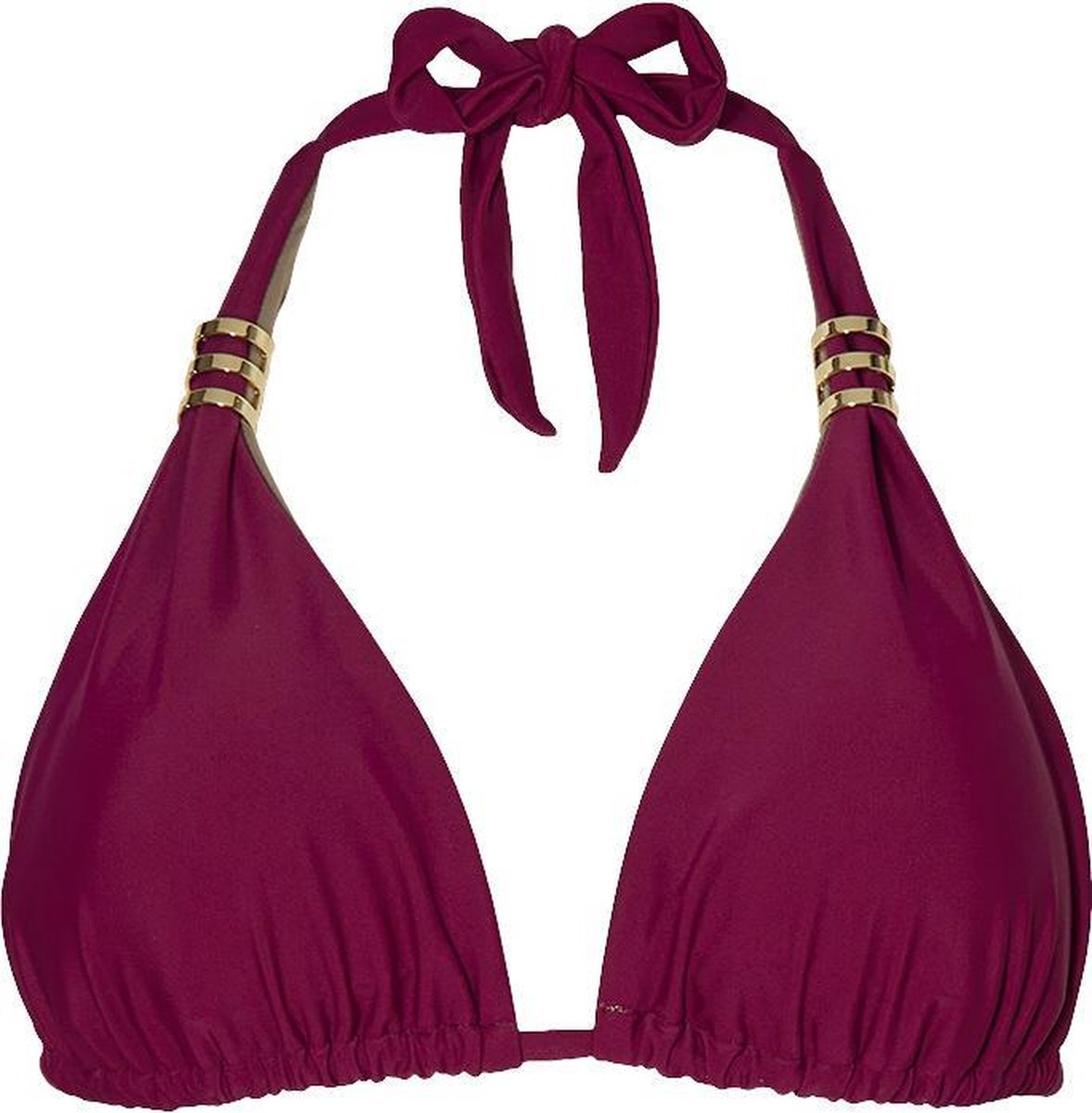 Sapph 10S Audrey Triangle Halter Dames Plum-36