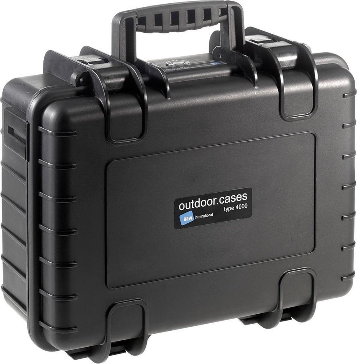 B&W International Type 4000 Outdoor Case incl. schuimstof - zwart