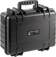 B&W International Type 4000 Outdoor Case incl. schuimstof - zwart