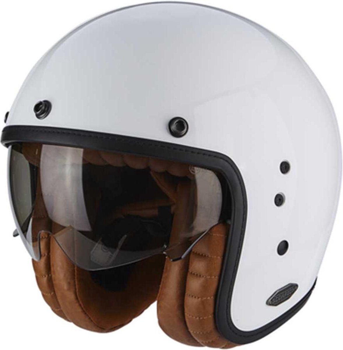 Scorpion Jethelm Belfast Luxe White-M