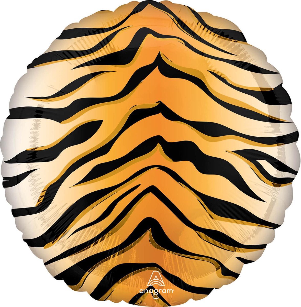 Anagram Folieballon Tijger 43 Cm Oranje/zwart