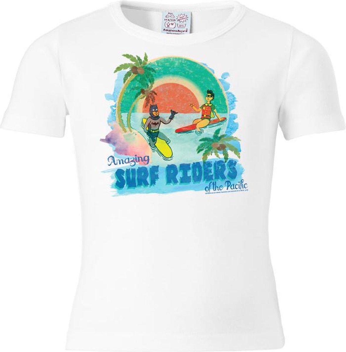 Batman Robin surfing kinder shirt - Logoshirt - 80/86