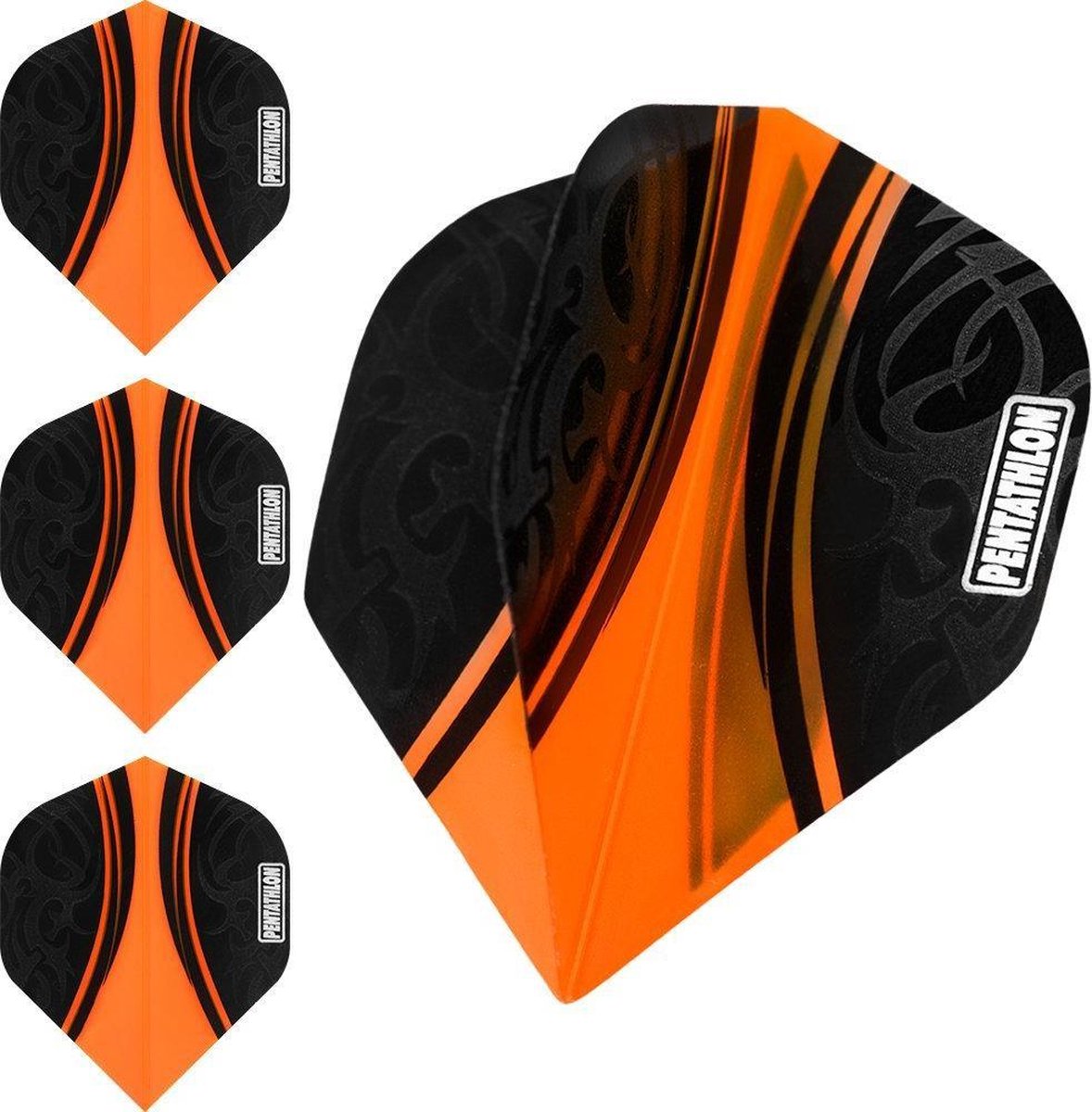 ABC Darts Flights Pentathlon - Tribal oranje - 10 sets