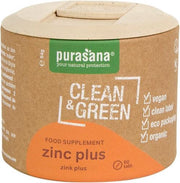 Clean & Green Zinc Plus (60 Tabletten) - Purasana