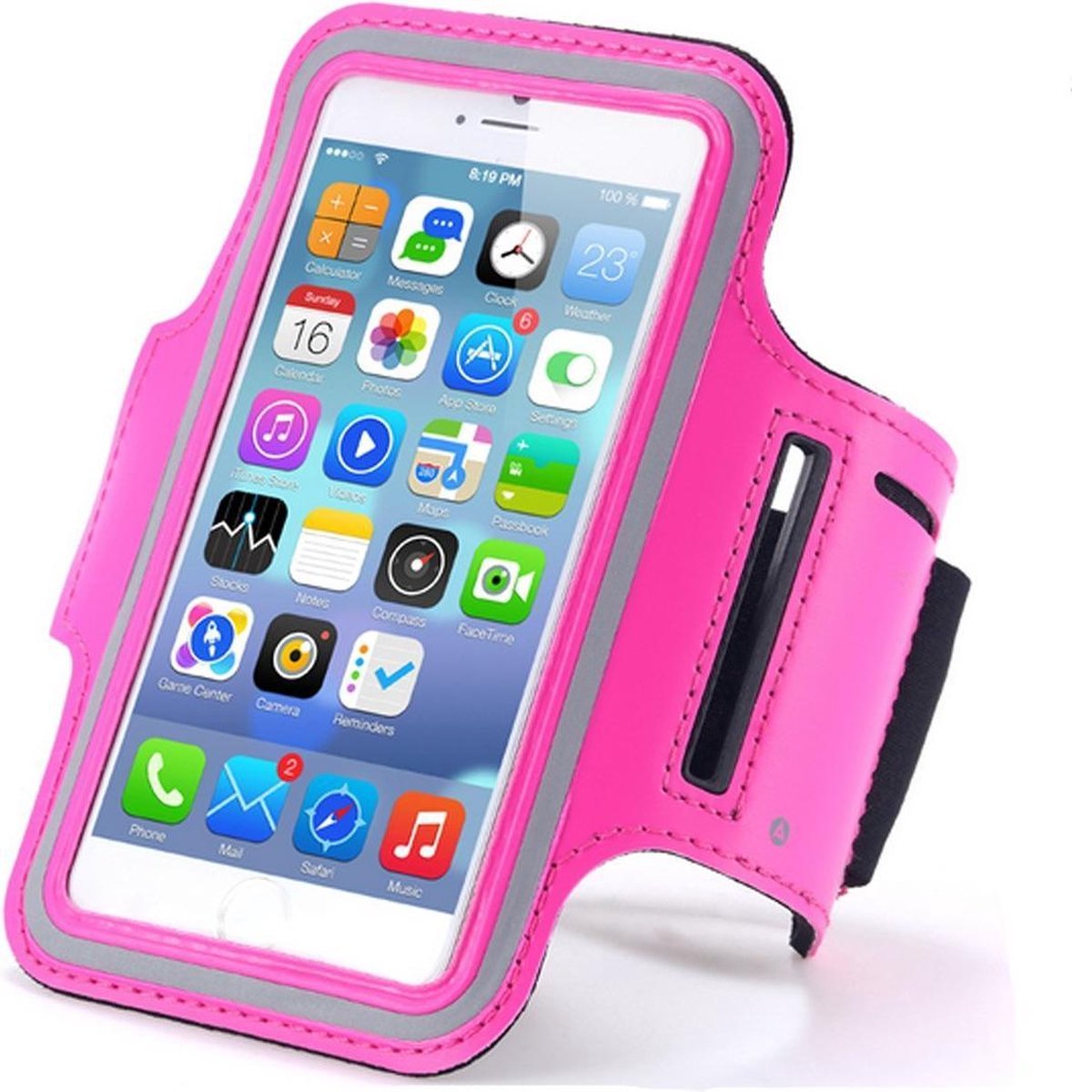 Xssive Universele Sport Armband maat M voor smartphones 4 inch o.a. Apple iPhone 4/4s