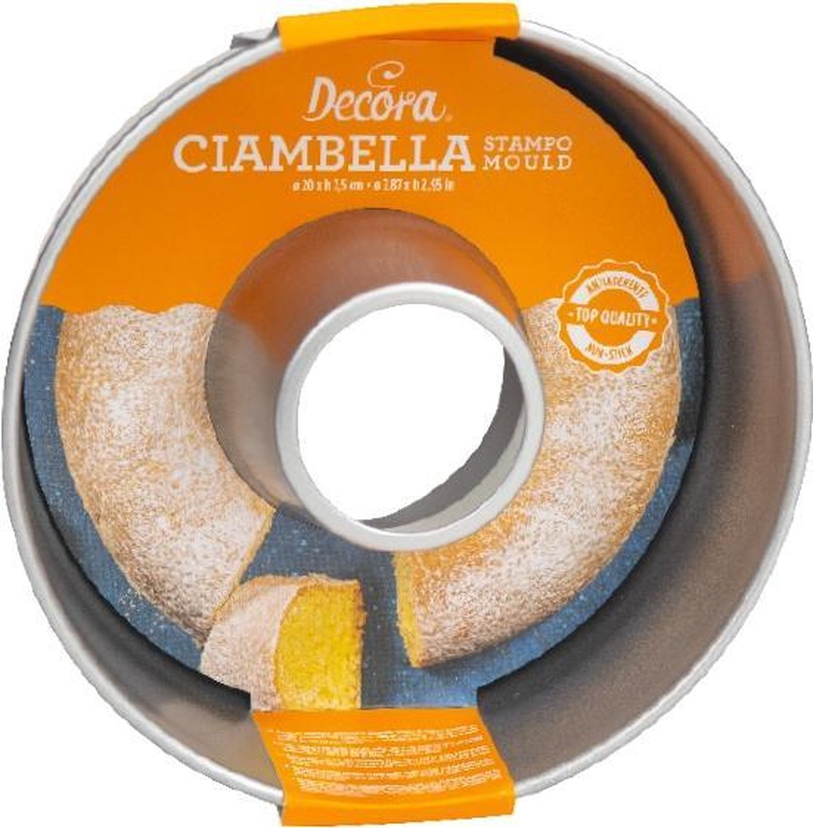 Decora - Savarin Non Stick "Bundt" Bakvorm - 20cm