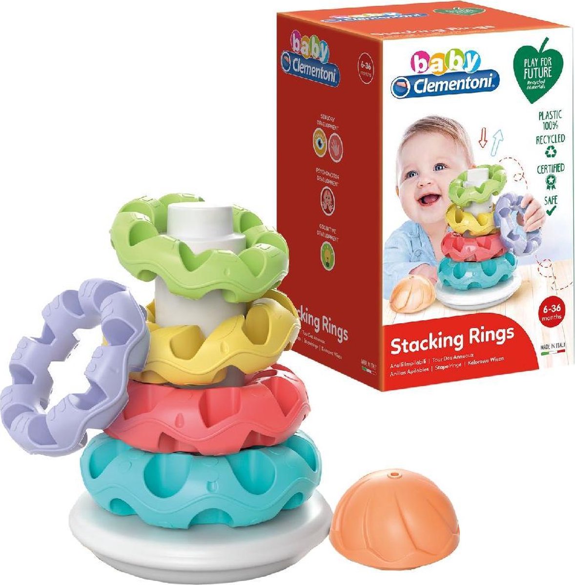 Clementoni Baby Stapelringen