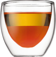 Bodum Pavina Glas - Dubbelwandig - Extra Klein - 0.08L - Set van 2