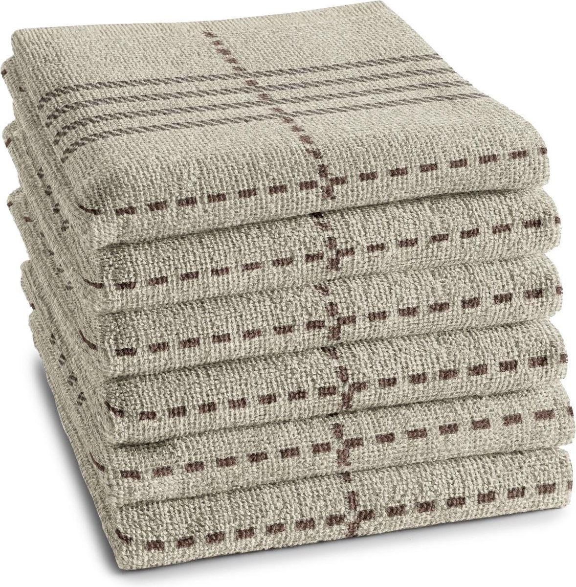 DDDDD Organic Morvan - Keukendoek - Naturel - 6 stuks