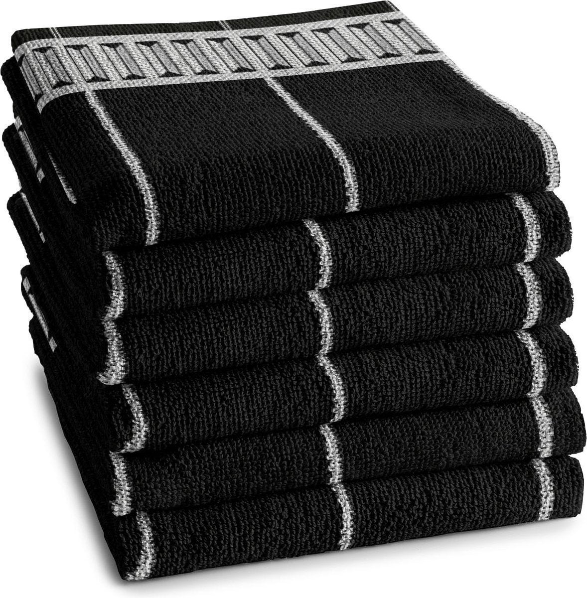DDDDD Jules - Keukendoek - Anthracite - 6 stuks