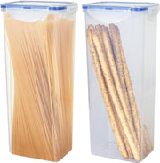 Lock&Lock Vershouddoos | Bewaardoos voedsel -  Set van 2 Stuks - Voor Spaghetti/Pasta - 2 liter - Transparant