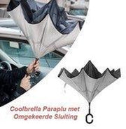 Coolbrella Paraplu met Omgekeerde Sluiting