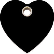 Heart I plastic dierenpenning medium/gemiddeld 3