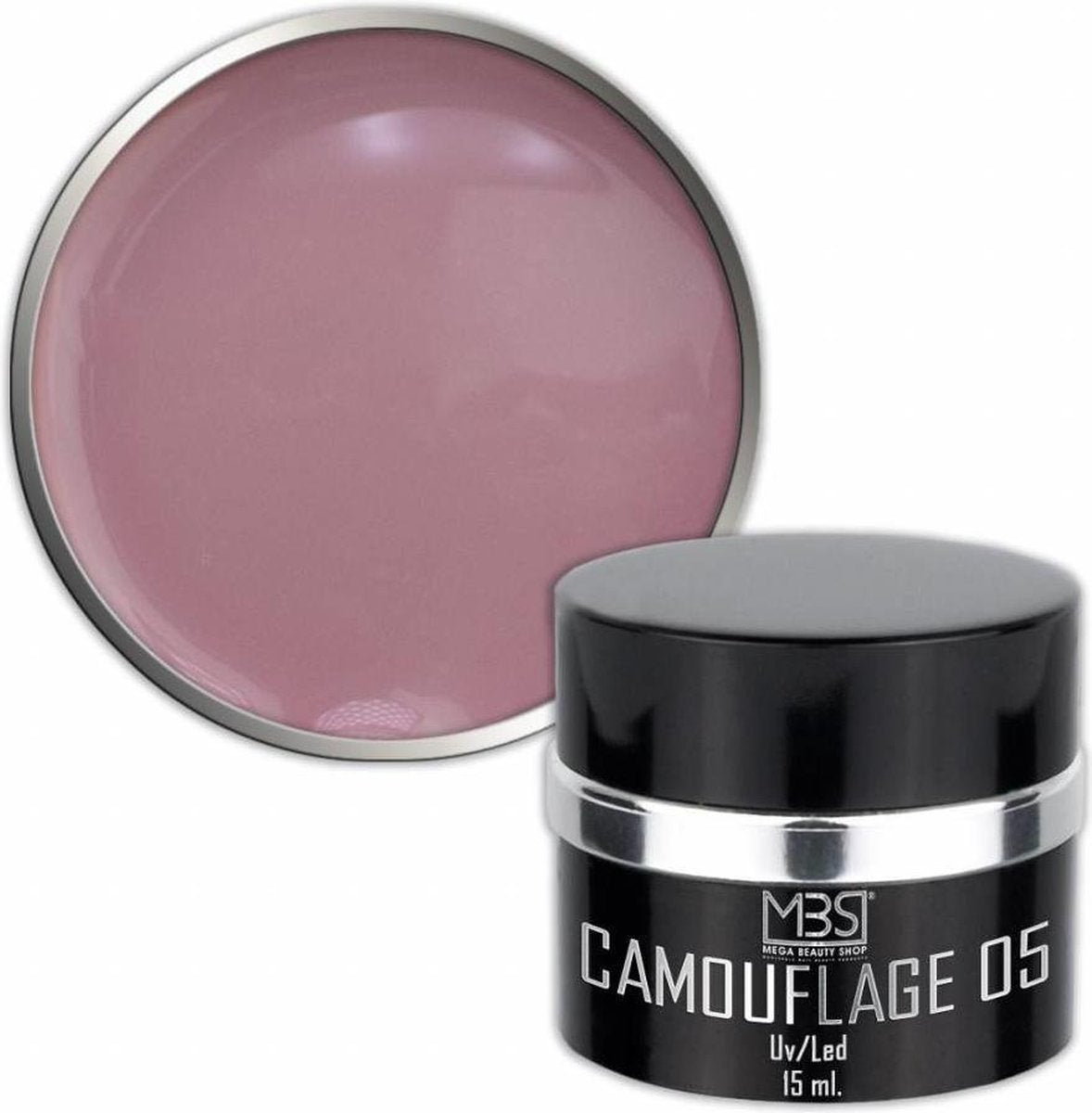 Mega Beauty Shop® Builder camouflage 15ml (nr 05) Uv gel - Kunstnagels