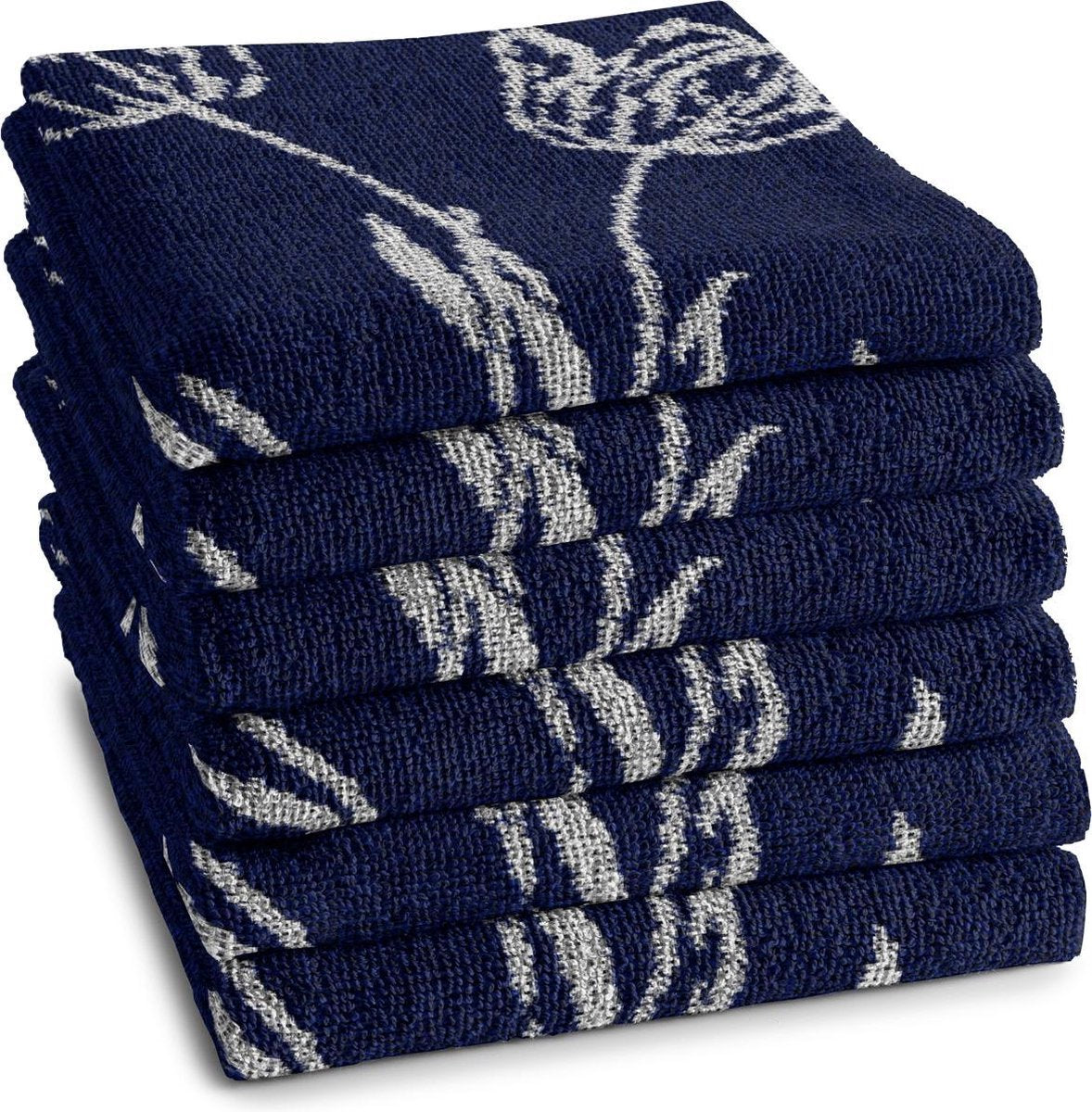 DDDDD Lisse - Keukendoek - Blue - 6 stuks