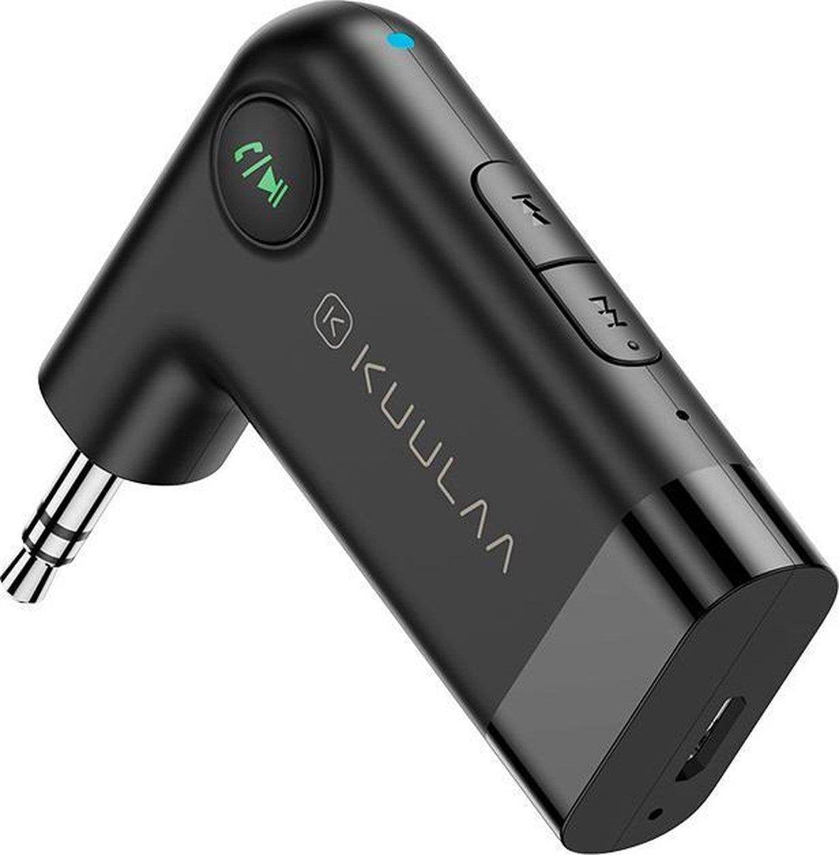 Sounix Bluetooth Receiver KS - BT 5.0 - 3.5MM AUX - Bluetooth Ontvanger - Handsfree Bellen - Bluetooth Audio Receiver - Bluetooth via AUX