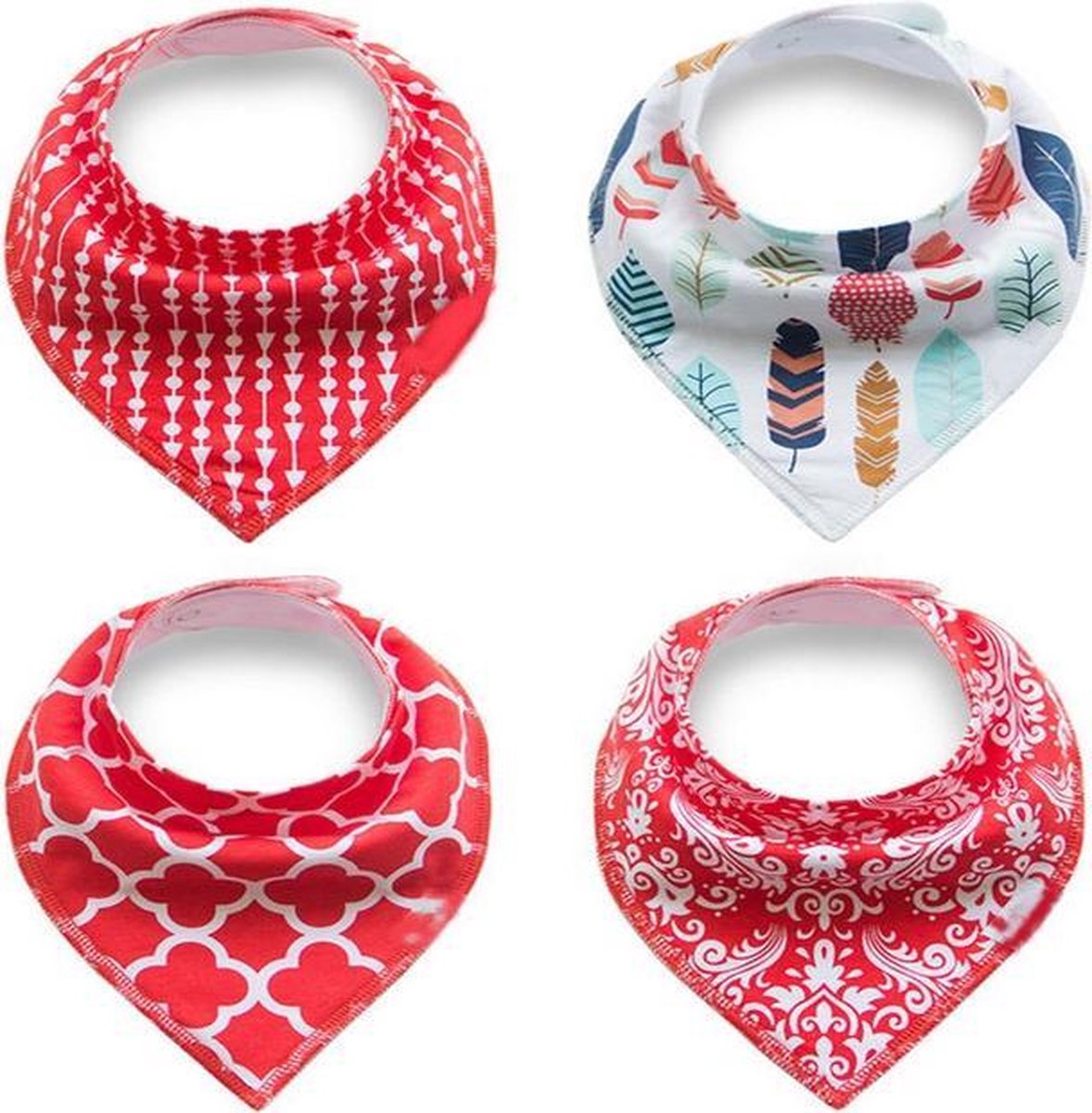 Puntslabber set - rood