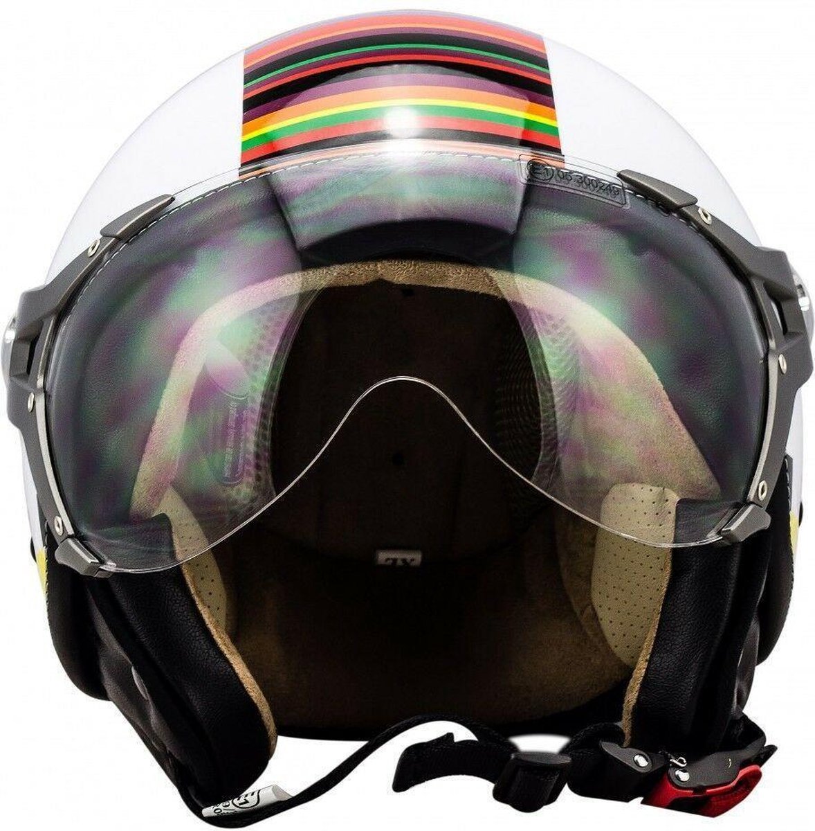 SOXON SP-326 jethelm S Small 55-56cm hoofdomtrek